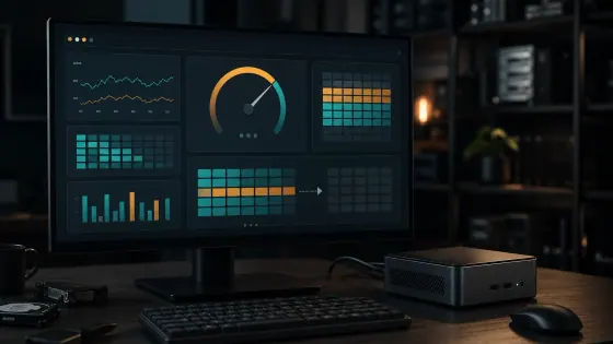 Local monitoring dashboard showing database storage being reclaimed in bounded batches